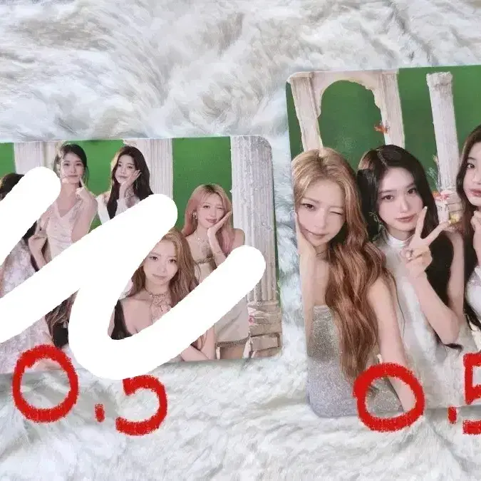 아이브랜덤포토카드팩유닛단체레이이서장원영팬콘서트md