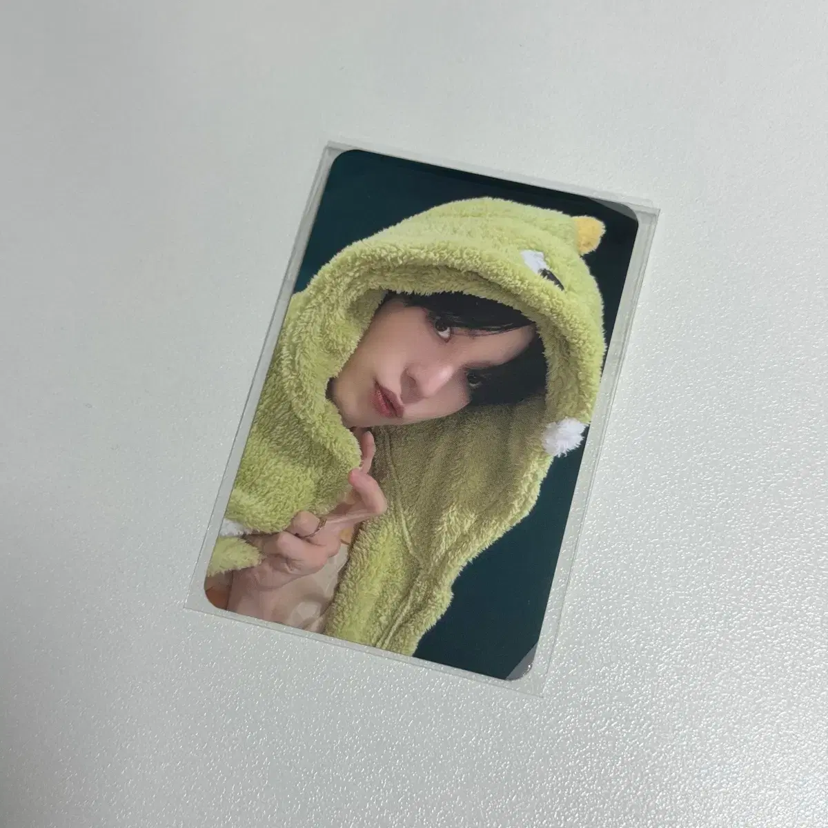 에이티즈 골든아워3 메이크스타 미공포 윤호 포카 1