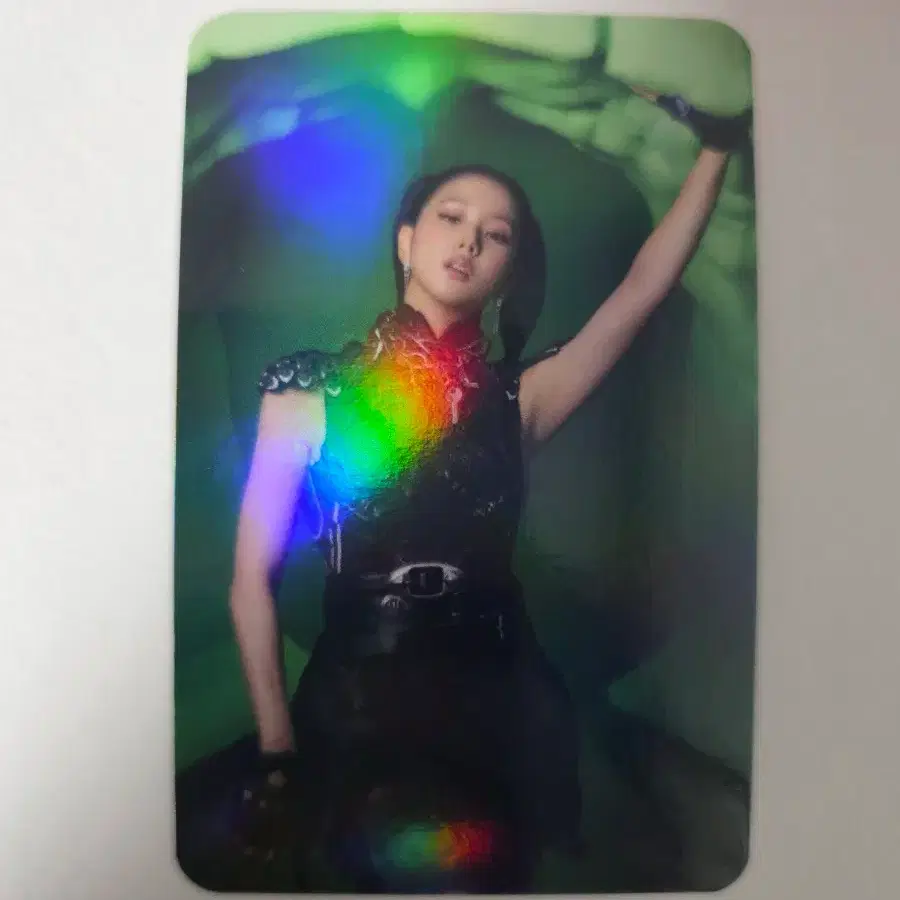 블랙핑크 블핑 포토카드 포카 데드라인 사운드웨이브 아워글라스 지수 특전 1