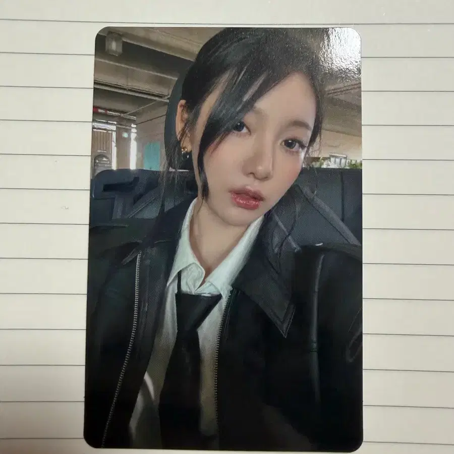 에스파 닝닝 리치맨 hmv 예판 포카 1