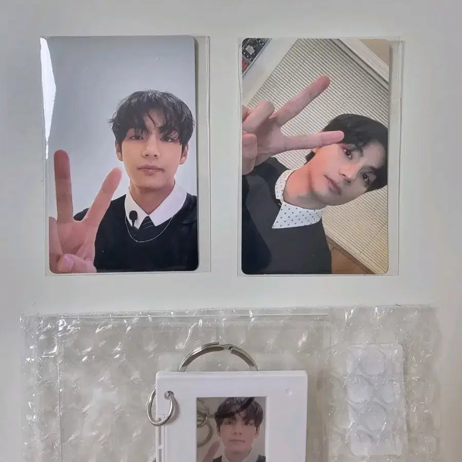 방탄 아리랑앨범 위버스 특전 포카 키링 태형