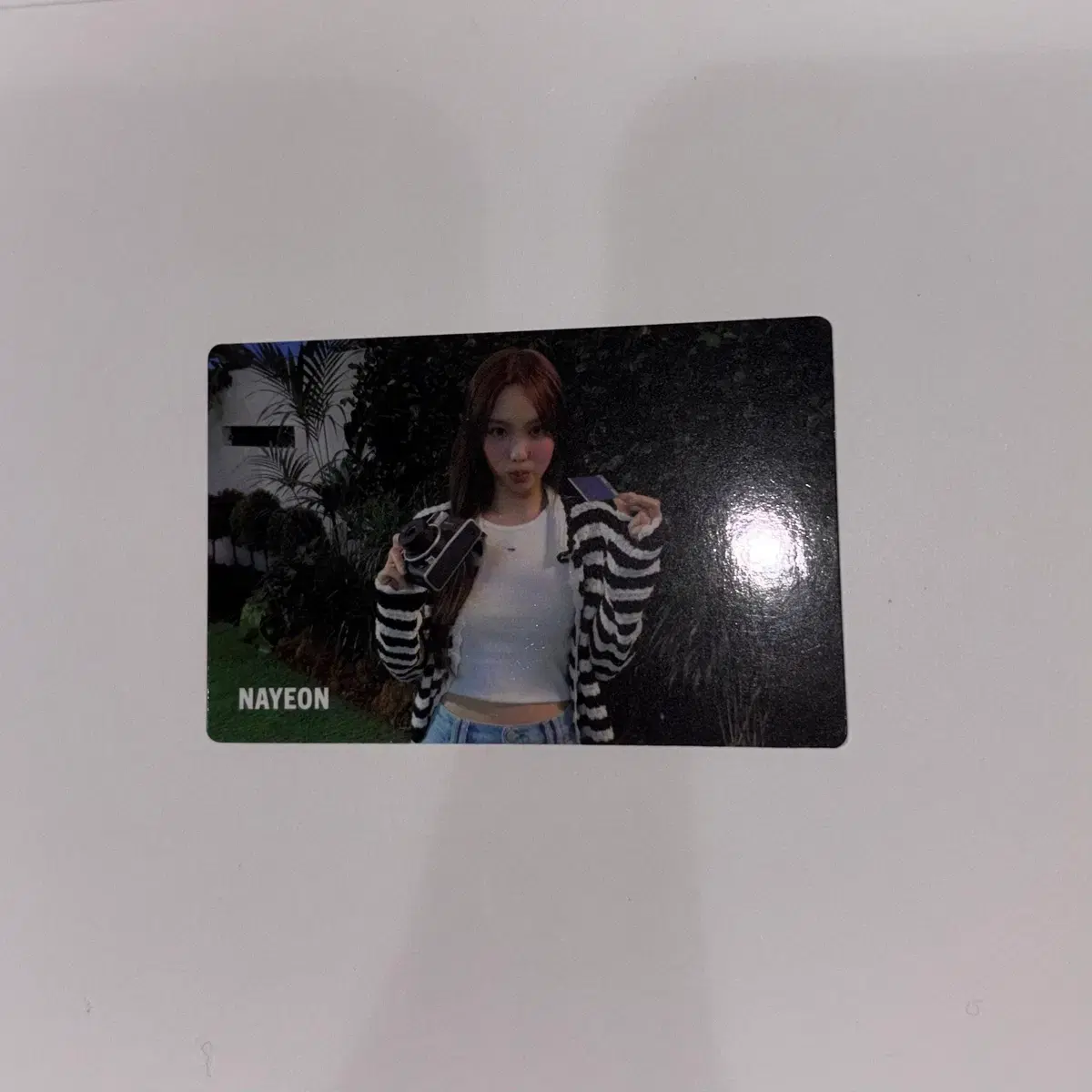 트와이스 나연 타미진스 특전 포토카드