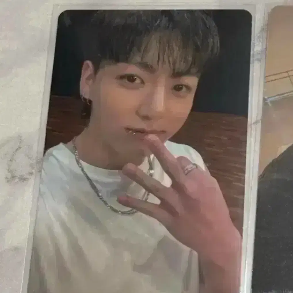 방탄 bts 정국 골든 럭드 일본 유니버셜 럭키드로우 포카