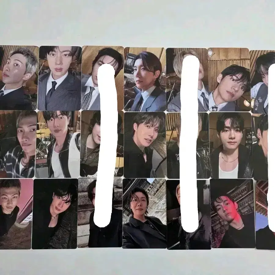 방탄 아리랑 앨범 포카 남준 석진 윤기 슈가 호석 제이홉 지민 태형 정국