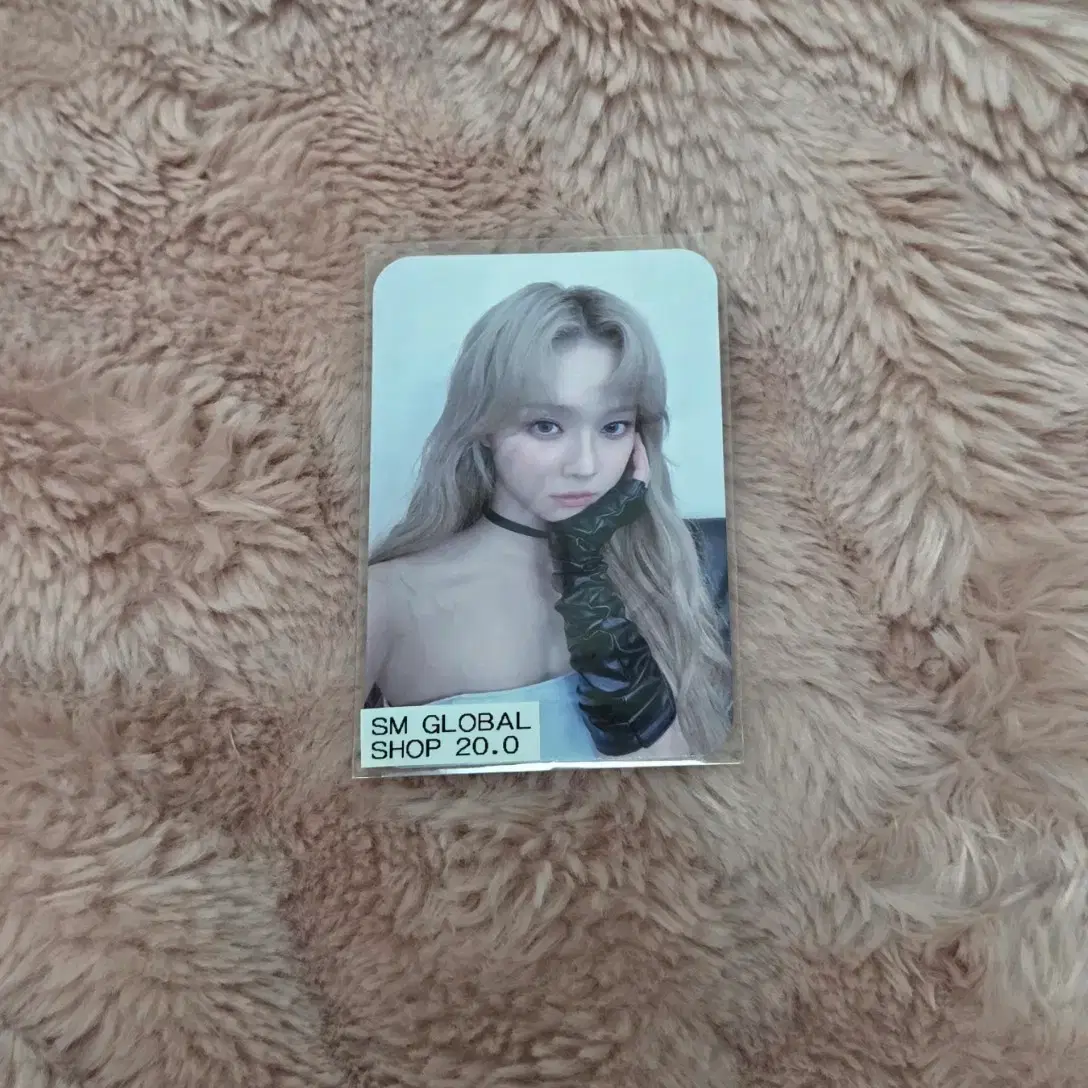 에스파 윈터 포카 글로벌샵 sm GLOBAL SHOP 매물 양도 특전