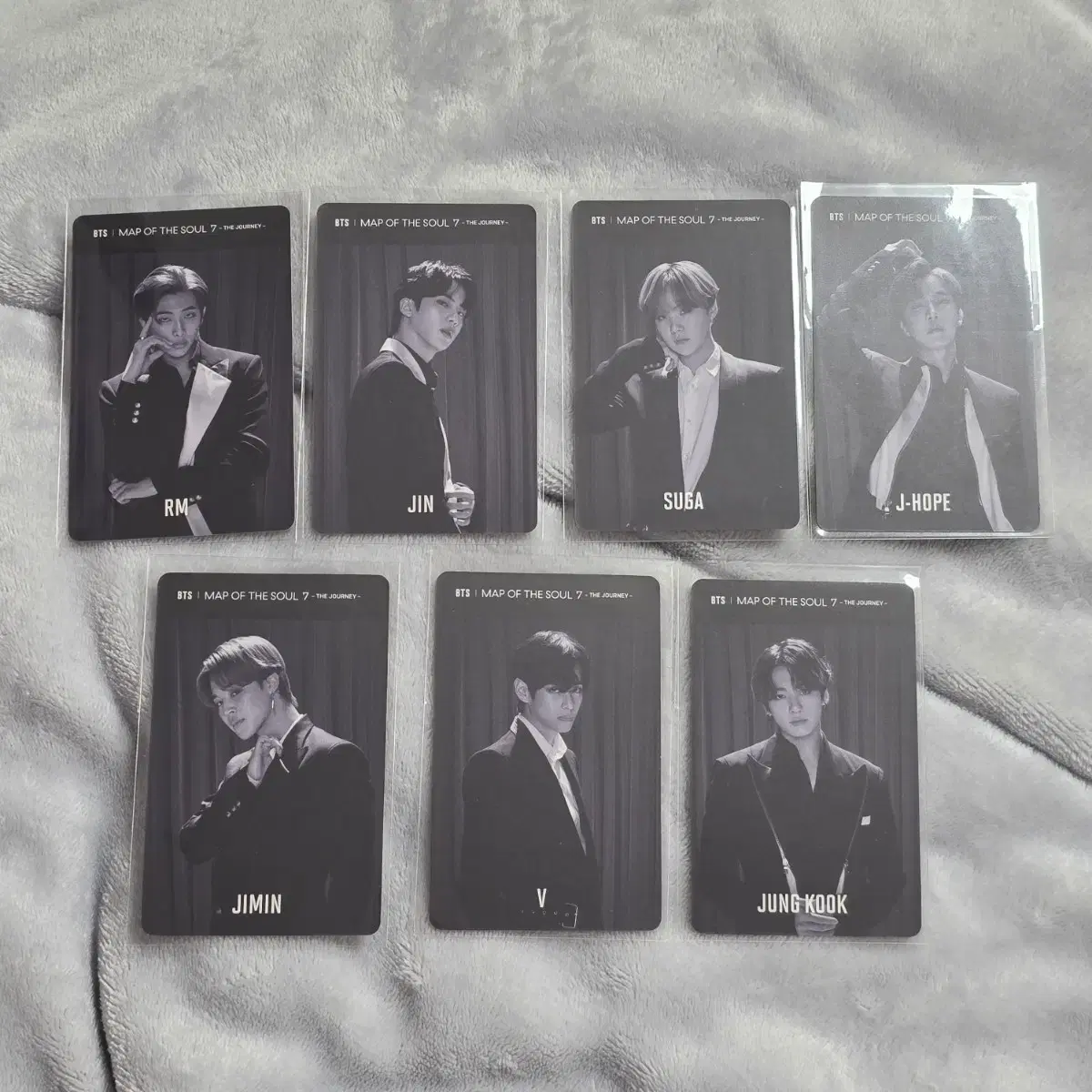 방탄소년단 일본 맵솔 더 저니 한정판 특전 포카 방탄