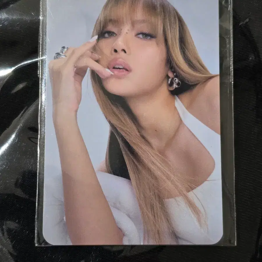 블랙핑크 블핑 포토카드 포카 데드라인 위버스 특전  MD 리사