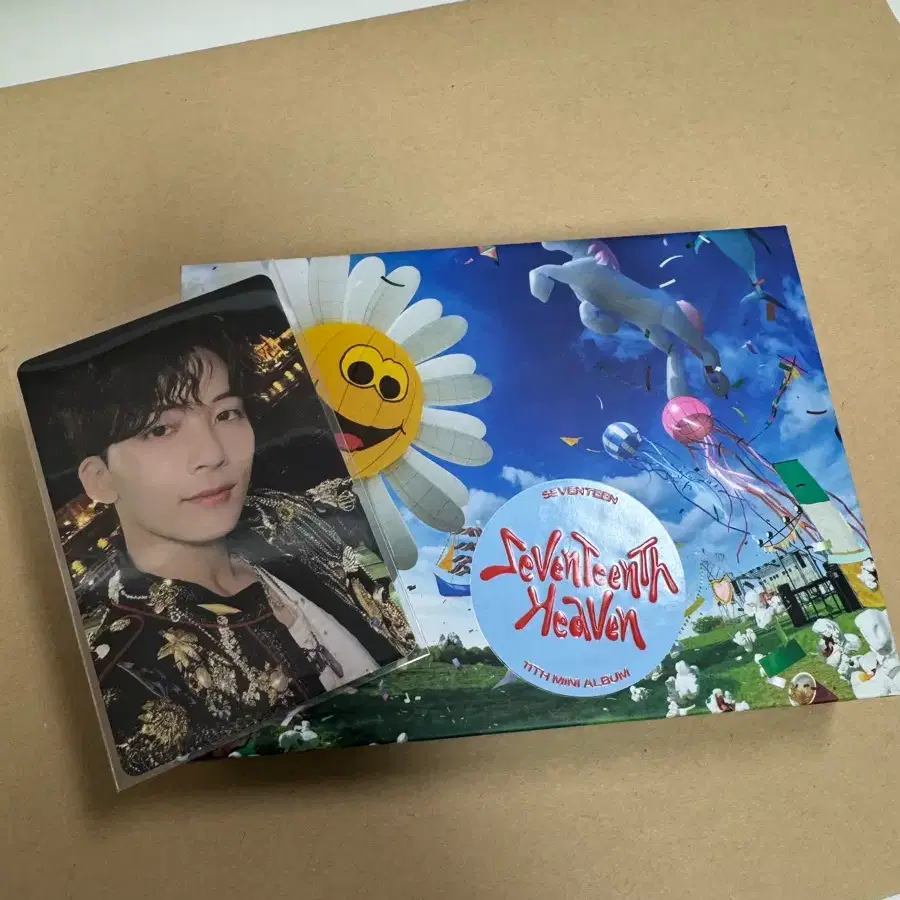 세븐틴 Heaven 키트 + 정한 포카