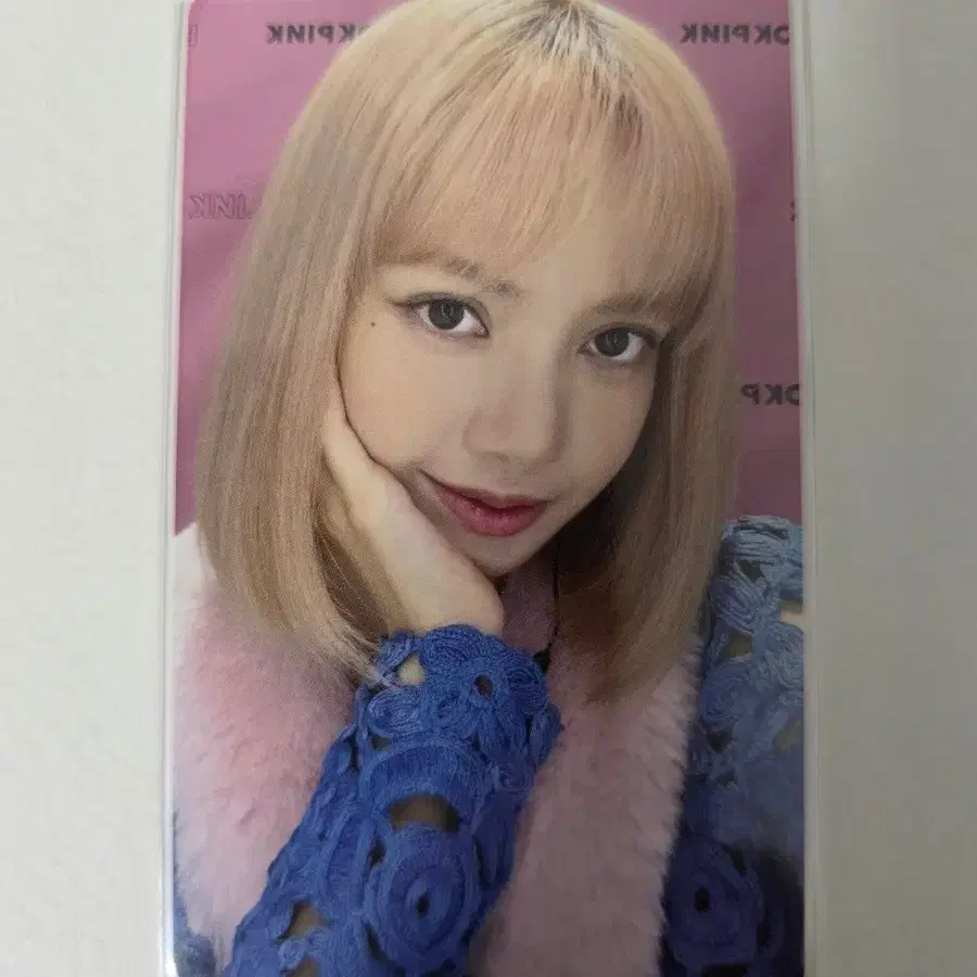 블랙핑크 블핑 포토카드 포카 블링크 멤버십 일본 한정 리사