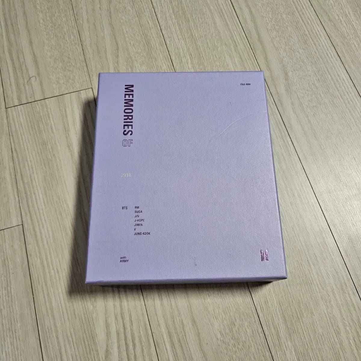 방탄소년단 BTS 메모리즈 2018 MEMORIES 블루레이 슈가포카 2