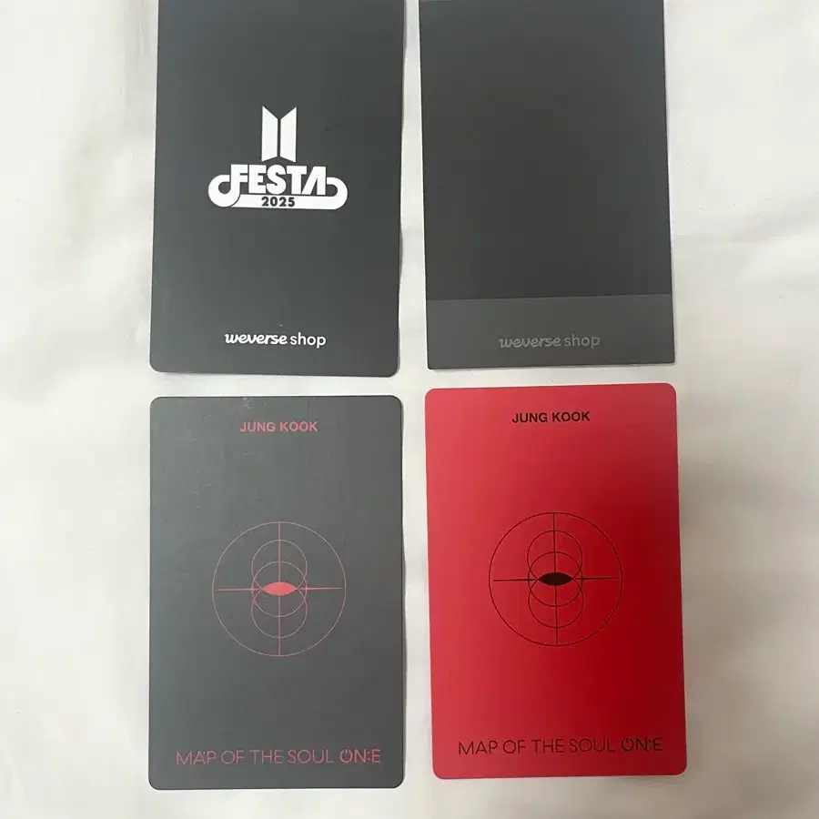 정국 포카 방탄 페스타 온콘 festa jk 기프트 10주년 10만원 2