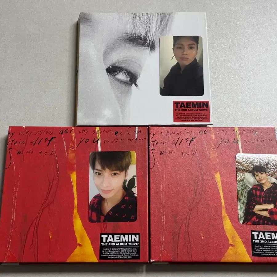 샤이니 태민 무브 move 앨범+포카