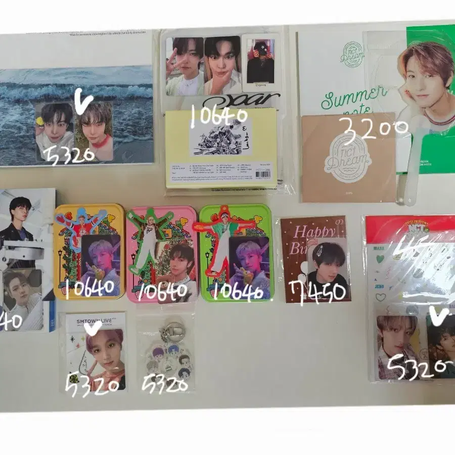 엔시티 도영 재민 해찬 런쥔 정우 지성 포카 엠디 굿즈 앨범 1