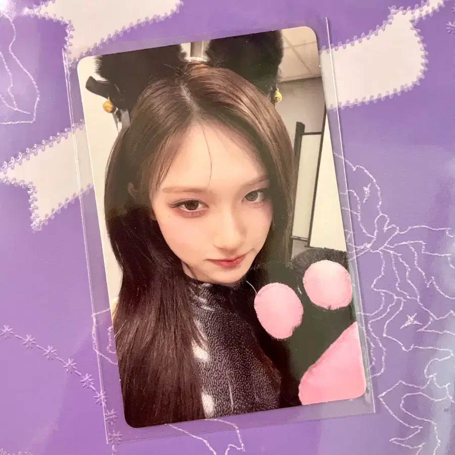 당일발송) 아이브 이서 포카 리바이브 애플뮤직 앺뮤 아이브다냥 분철 럭드