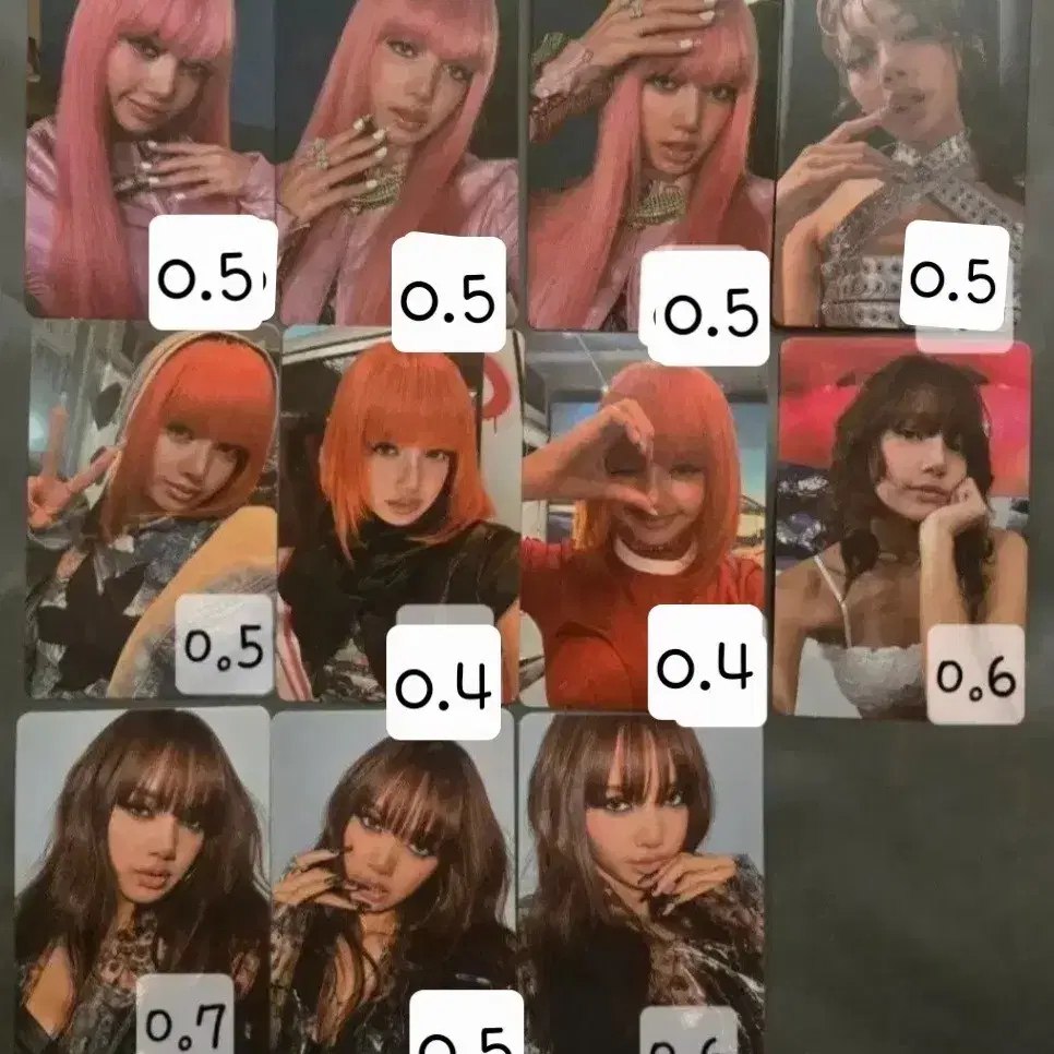 블랙핑크 리사 alter ego 앨범포카 솔로앨범 앨포 양도