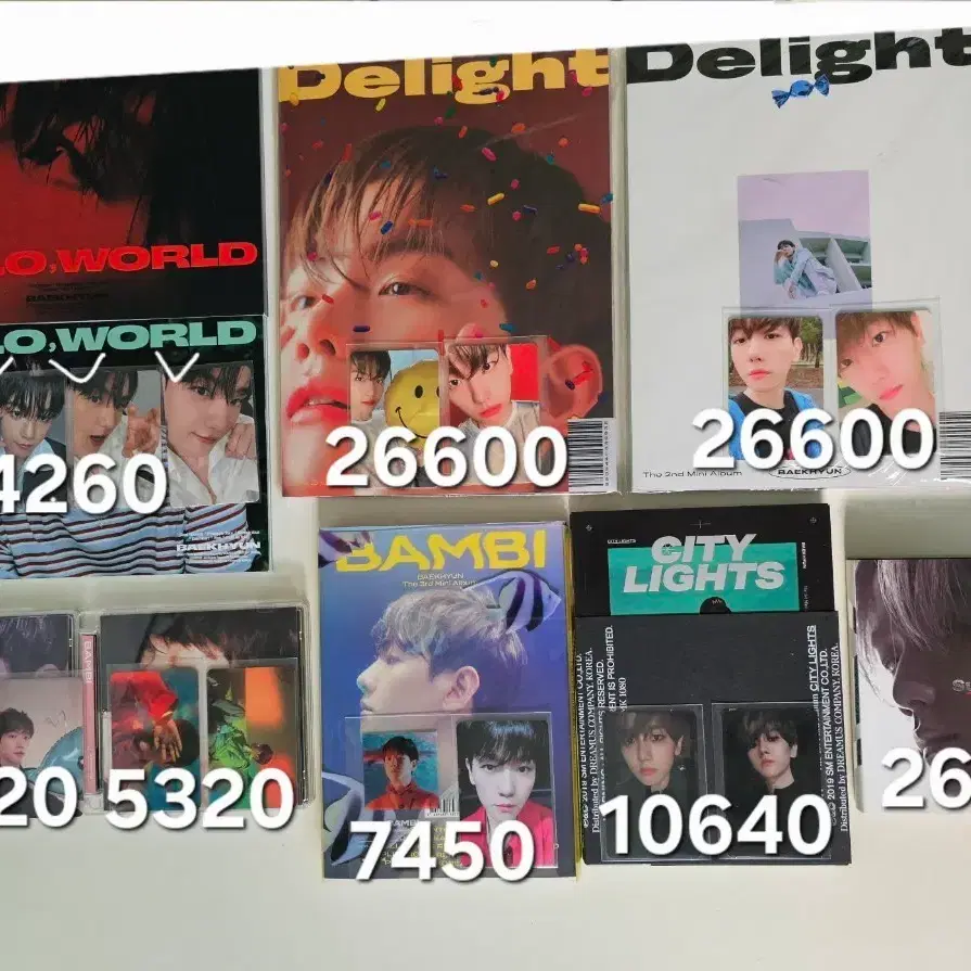 엑소 백현 앨범 포카 1