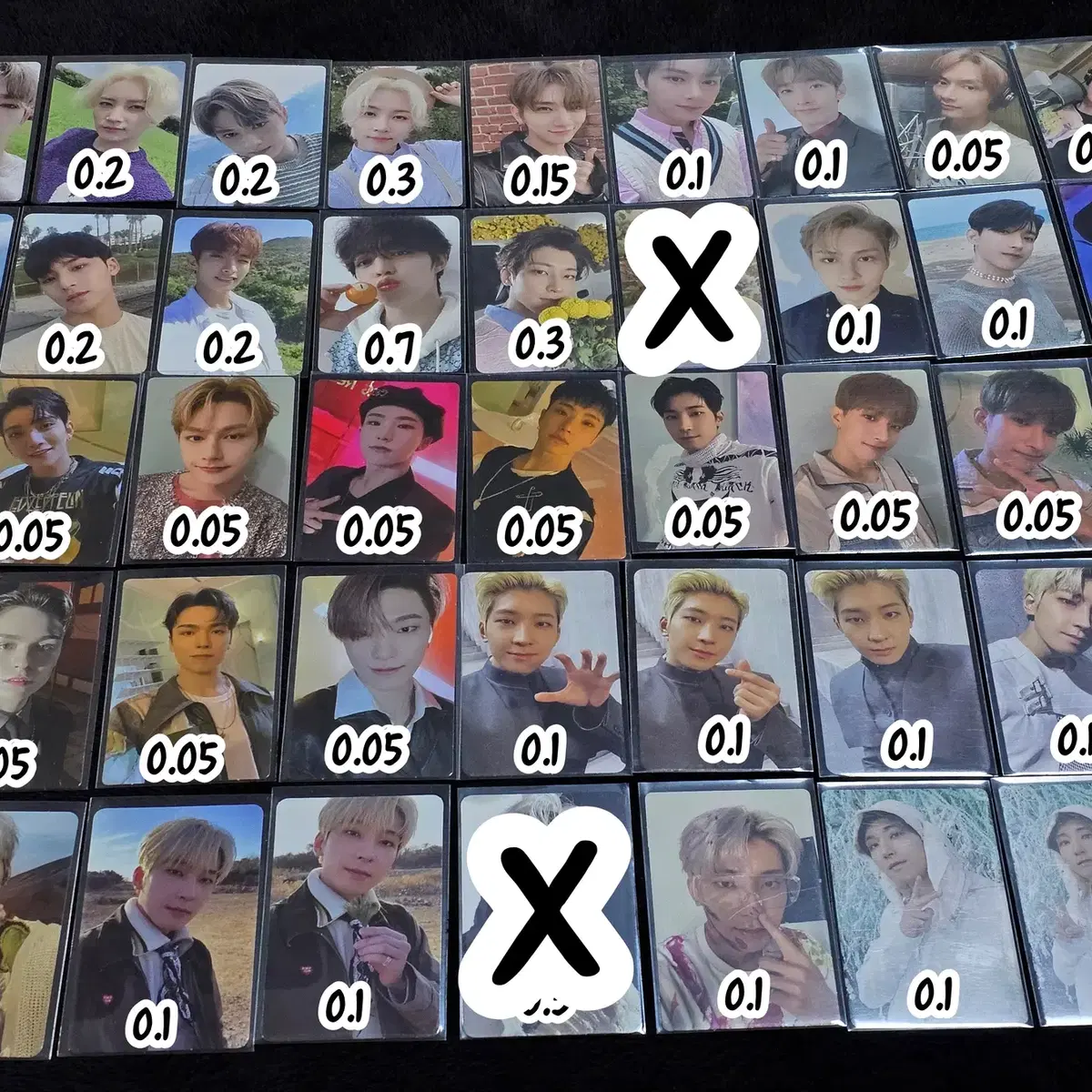 세븐틴 svt 포카 포토카드 판매 1