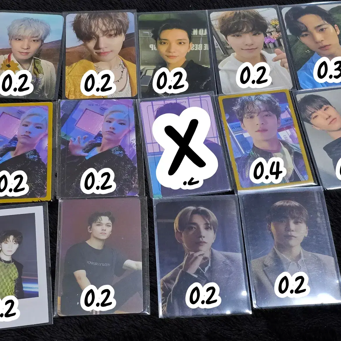 세븐틴 svt 포카 포토카드 판매 4