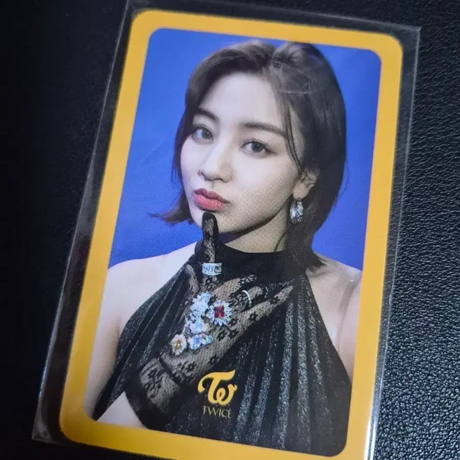 트와이스 지효 팬시 포카 1