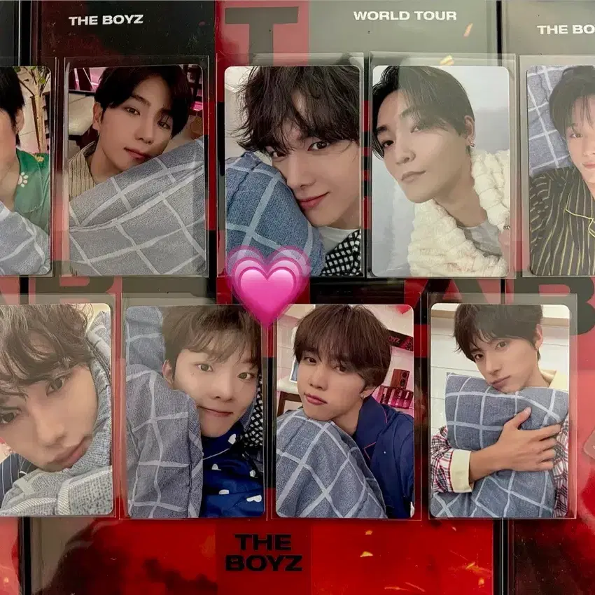 [미공포]더보이즈 더블레이즈 qr dvd 포카