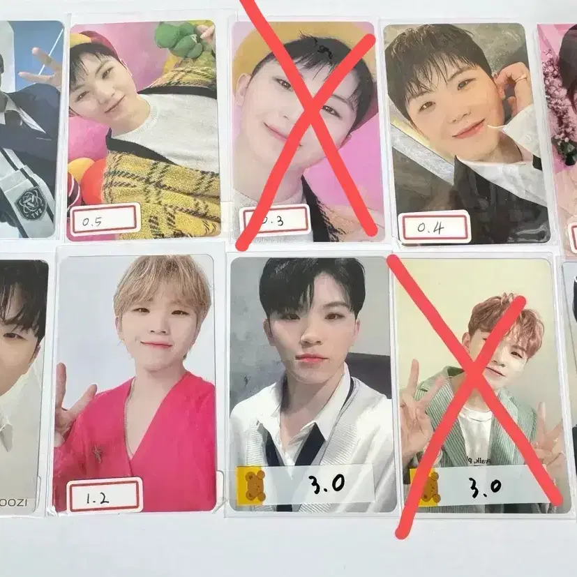 세븐틴 우지 굿즈 포카 트레카 3