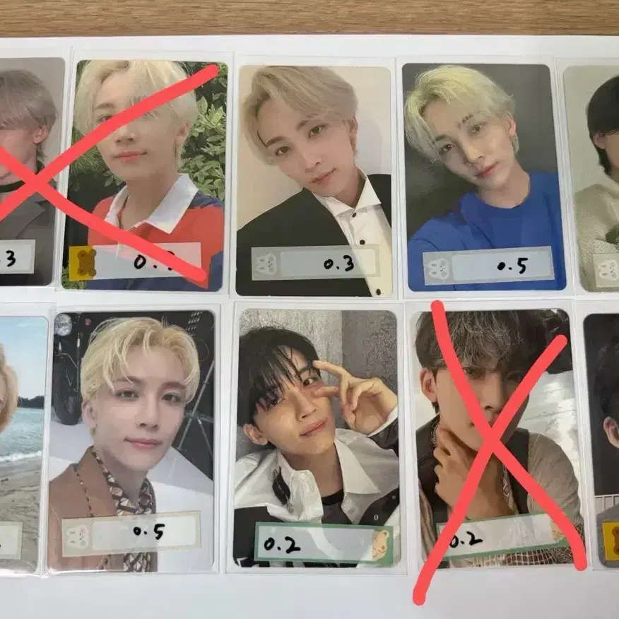 세븐틴 정한 포카 판매 양도 2