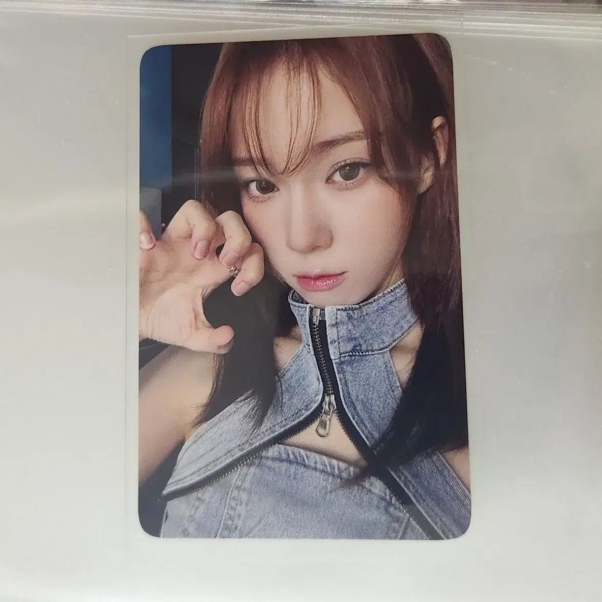 에스파 윈터 전시회 인형 포카