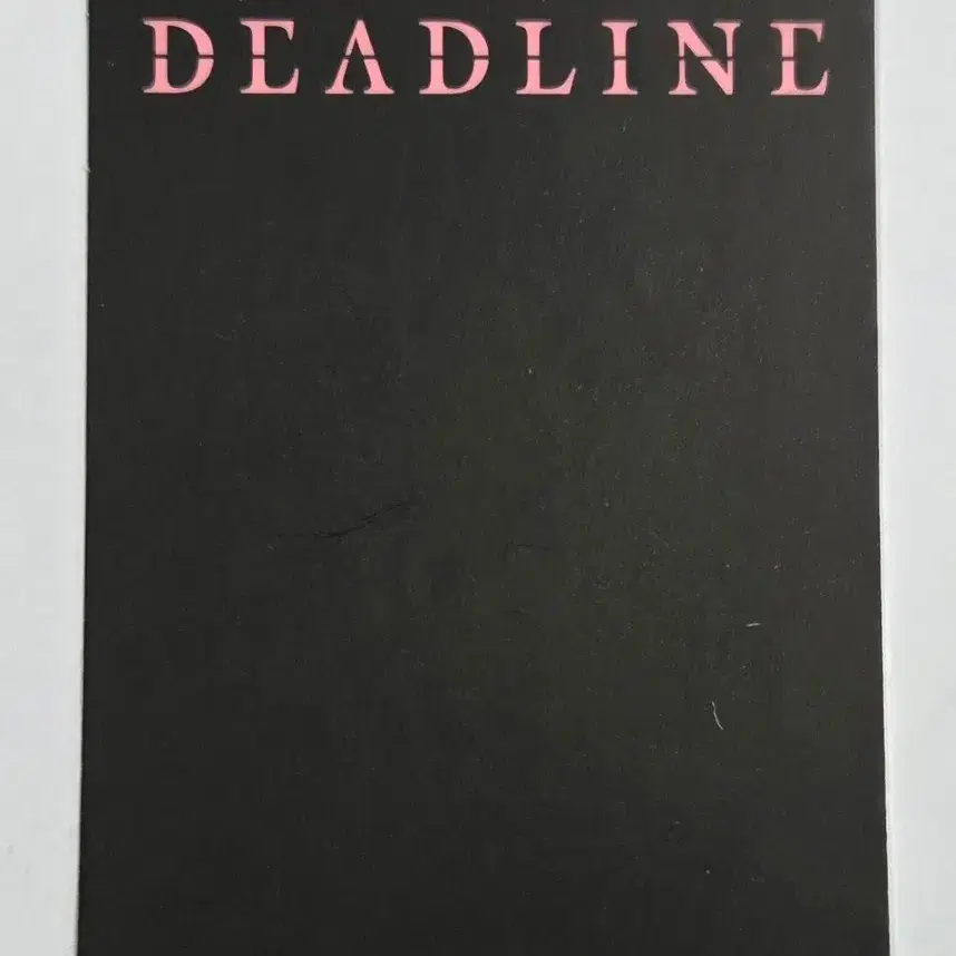 BLACKPINK 블랙핑크 제니 DEADLINE 위버스 특전 포카 2