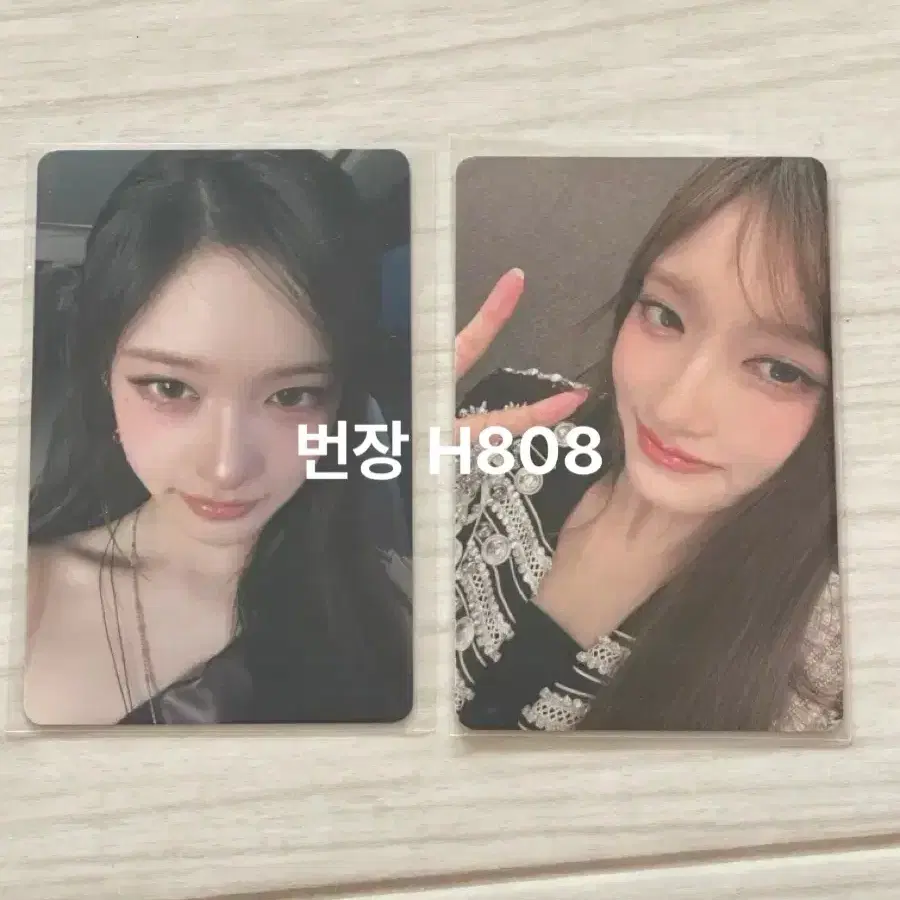 IVE 일본회장 회장한정 10월 도쿄 시리얼 포토카드 이서 포카