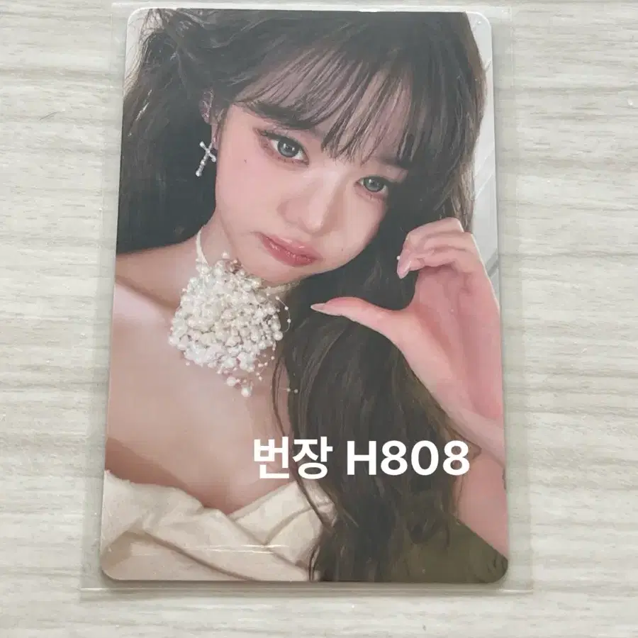 IVE 일본회장 10월 도쿄 시리얼 포토카드 원영 포카
