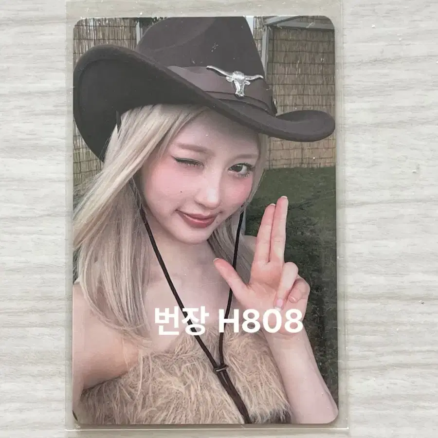 IVE 일본회장 10월 도쿄 시리얼 포토카드 가을 포카