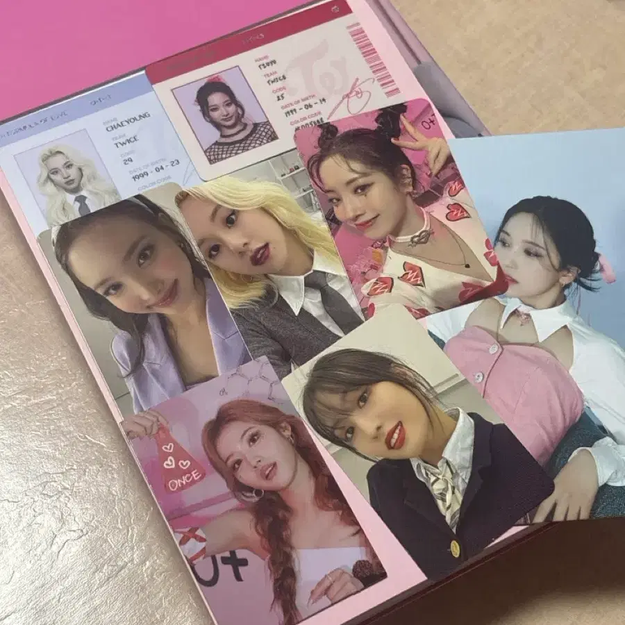 트와이스 포카 판매 나연정연모모사나지효미나다현채영쯔위 1