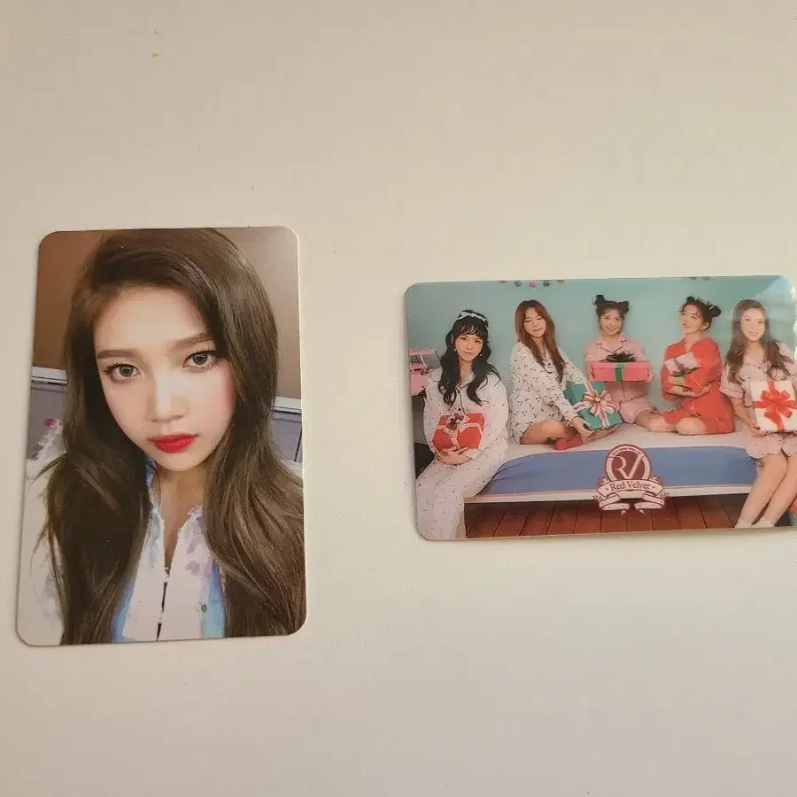 레드벨벳 조이 싸인, 단체 포토카드 2장