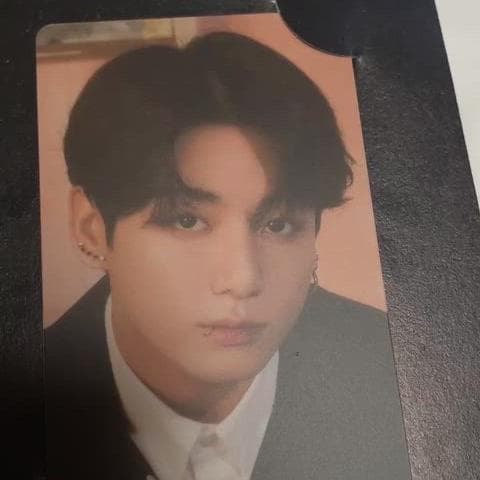 정국 골든 + 하이브 인사이트 전시회 입장 포토 티켓  포카 카드 방탄 3