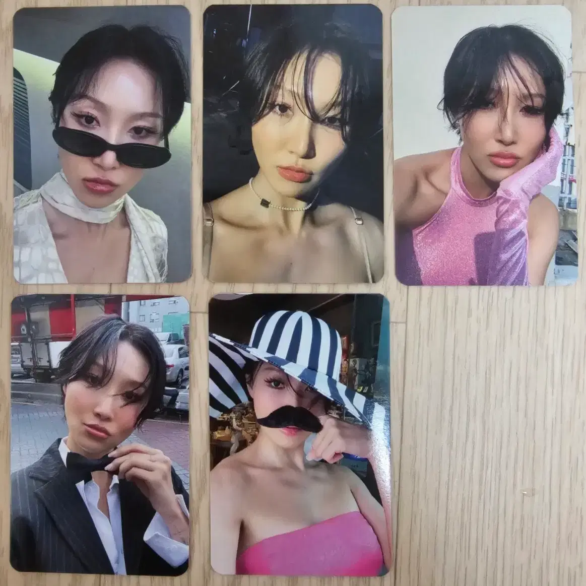 마마무 화사 So Cute 미팬 양면포카