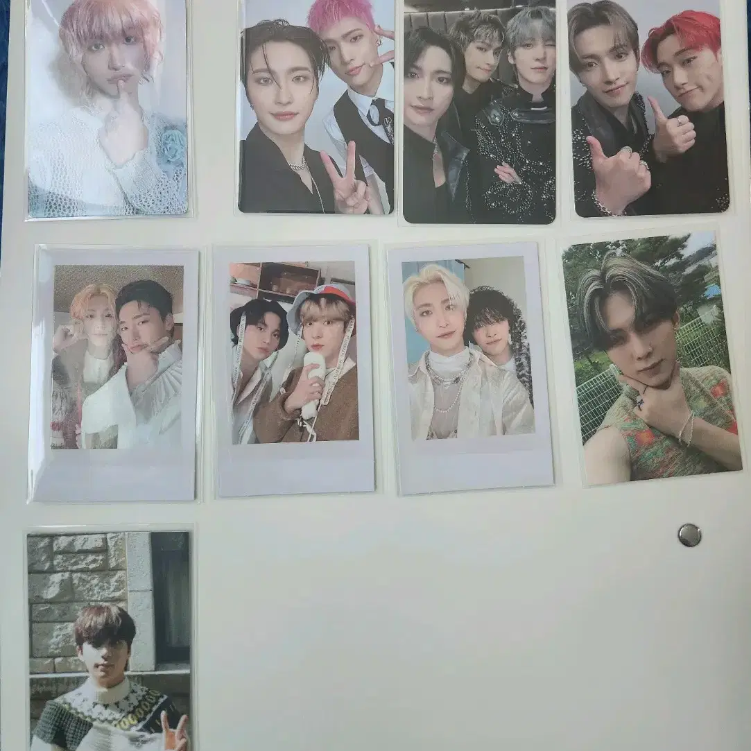 에이티즈 포카 + 유닛 포카 3