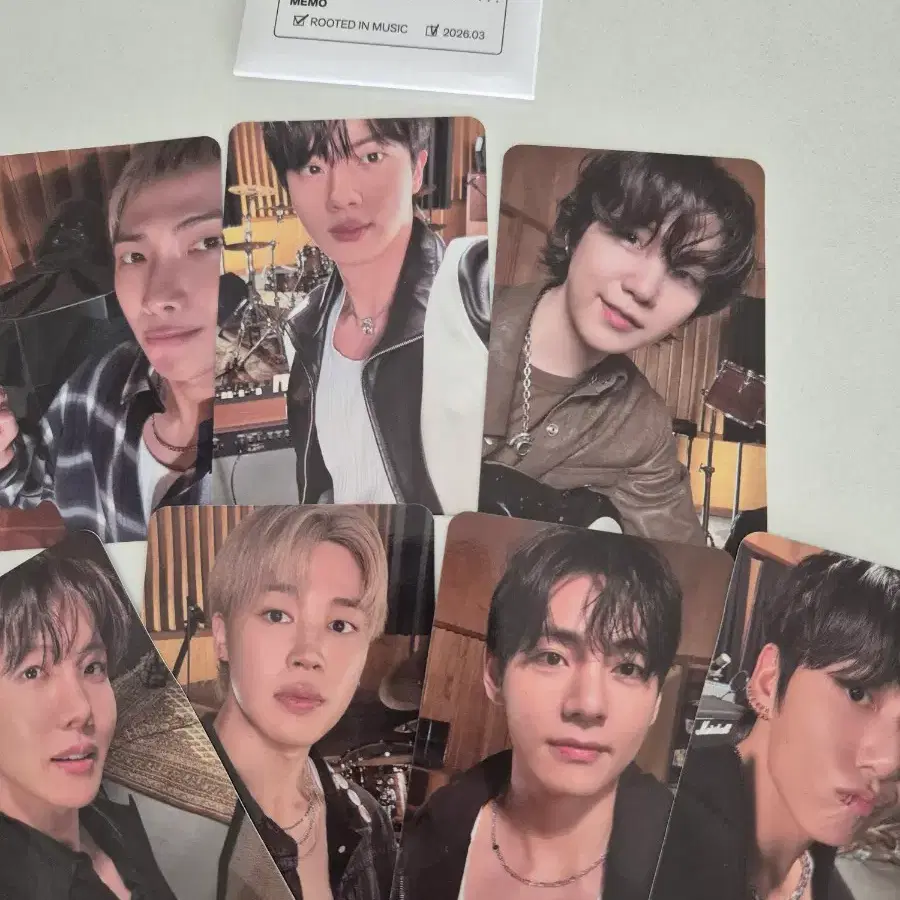 bts 방탄 루트인뮤직 앨범 필름포카 6