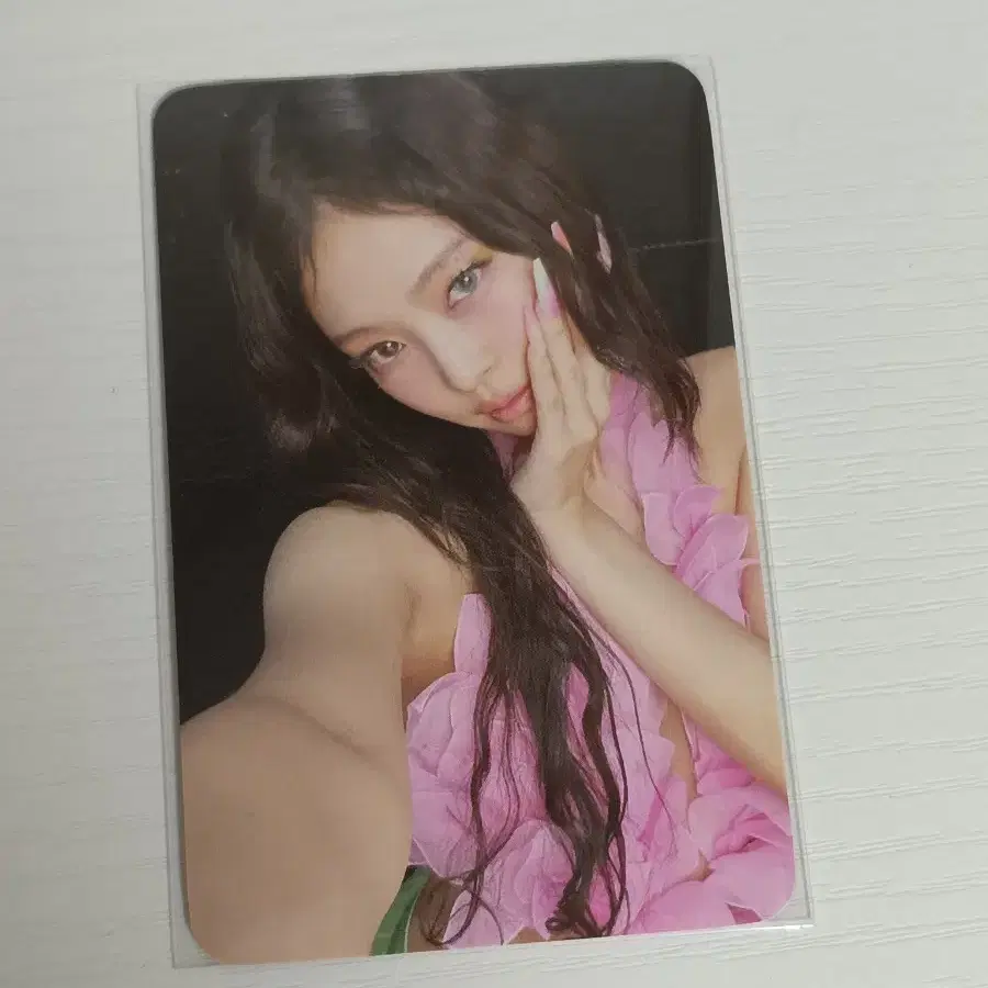 블랙핑크 제니 루비 위드뮤 포카
