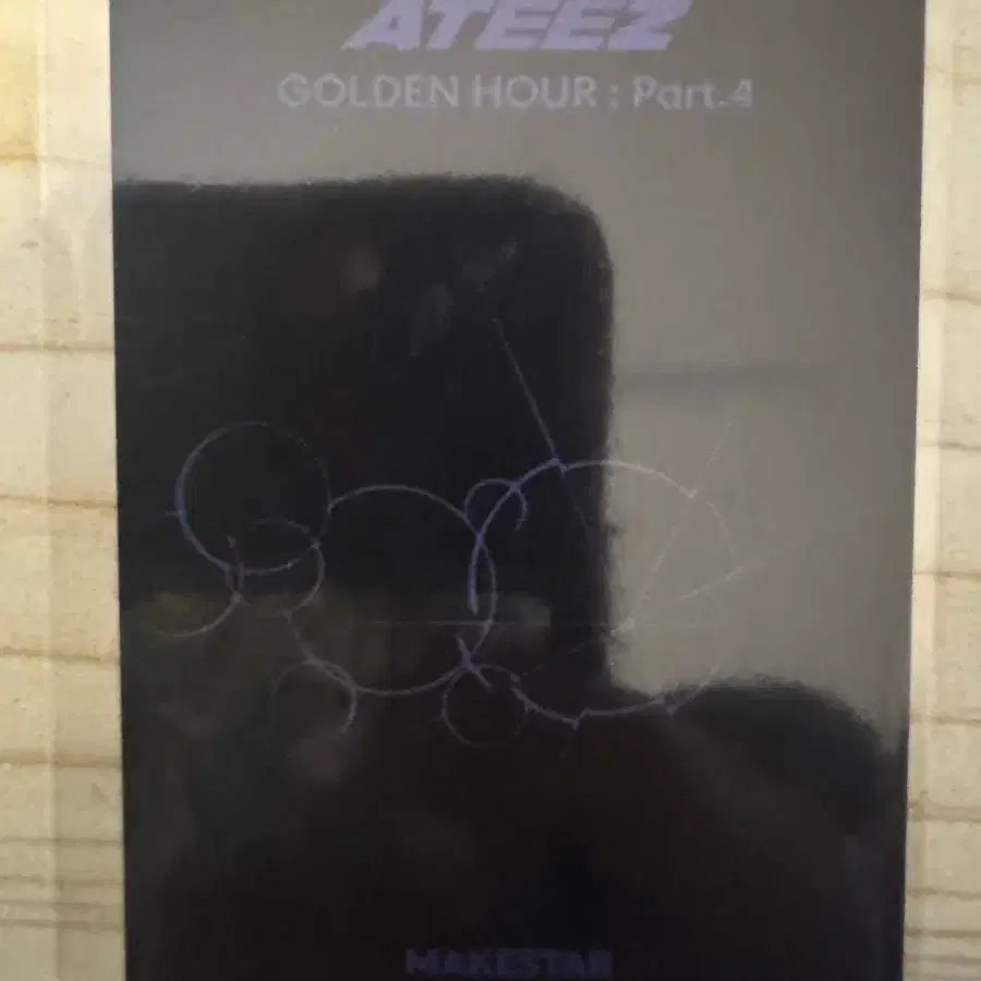 에이티즈 GOLDEN HOUR PT 4 윤호 메이크스타 포카 2
