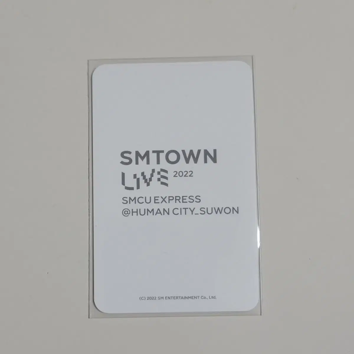 에스파 지젤 포토카드 SMTOWN LIVE 2022 2