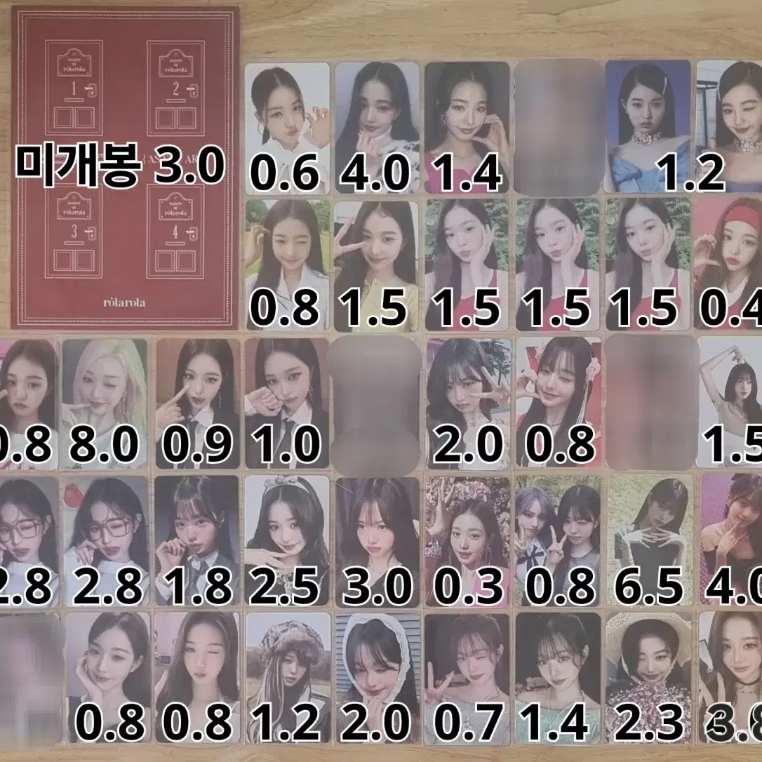 아이브 가을 유진 레이 원영 리즈 이서 포카양도) 럽다 스위치 엠파시 5