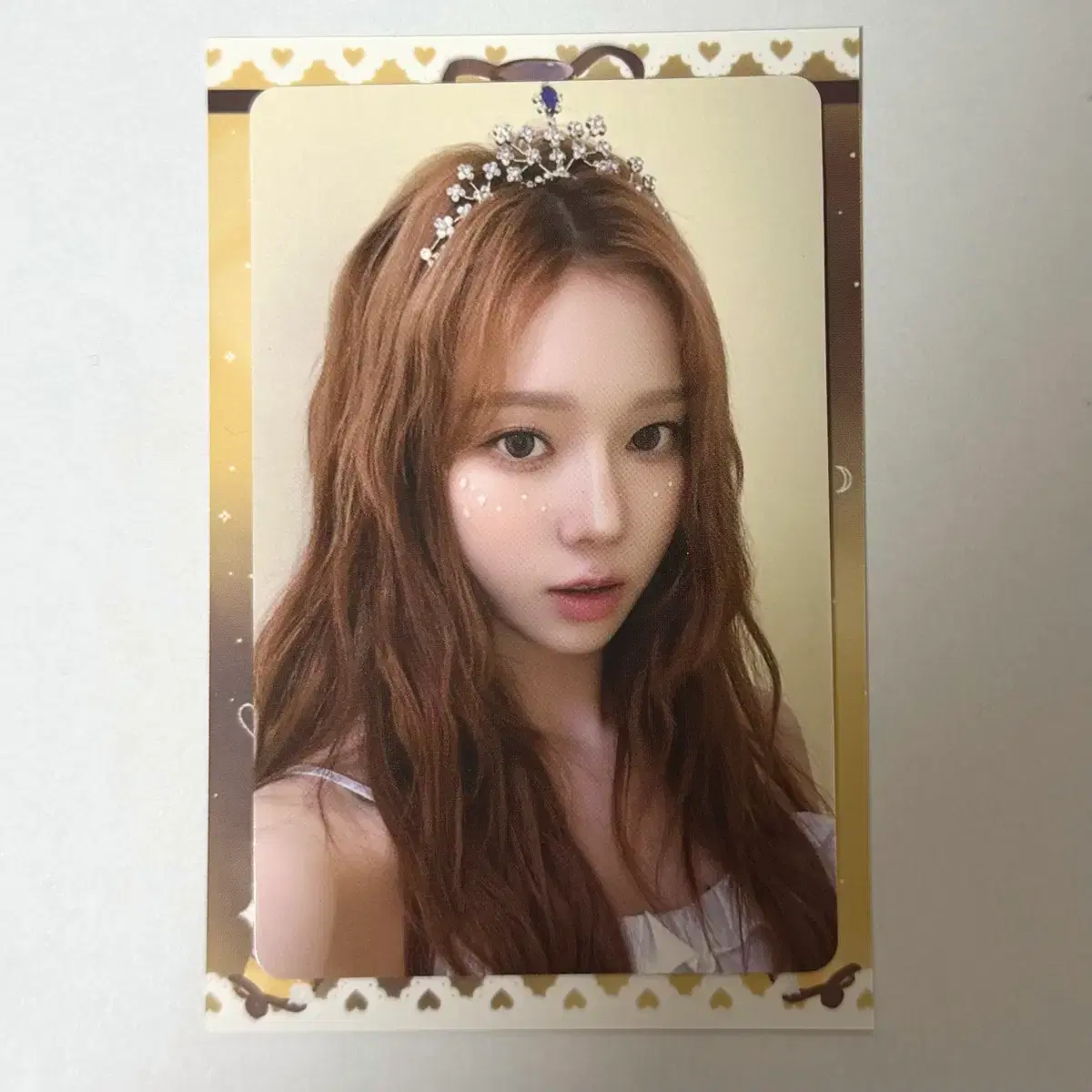 에스파 윈터 2023 시즌그리팅 시그 포카 포토카드
