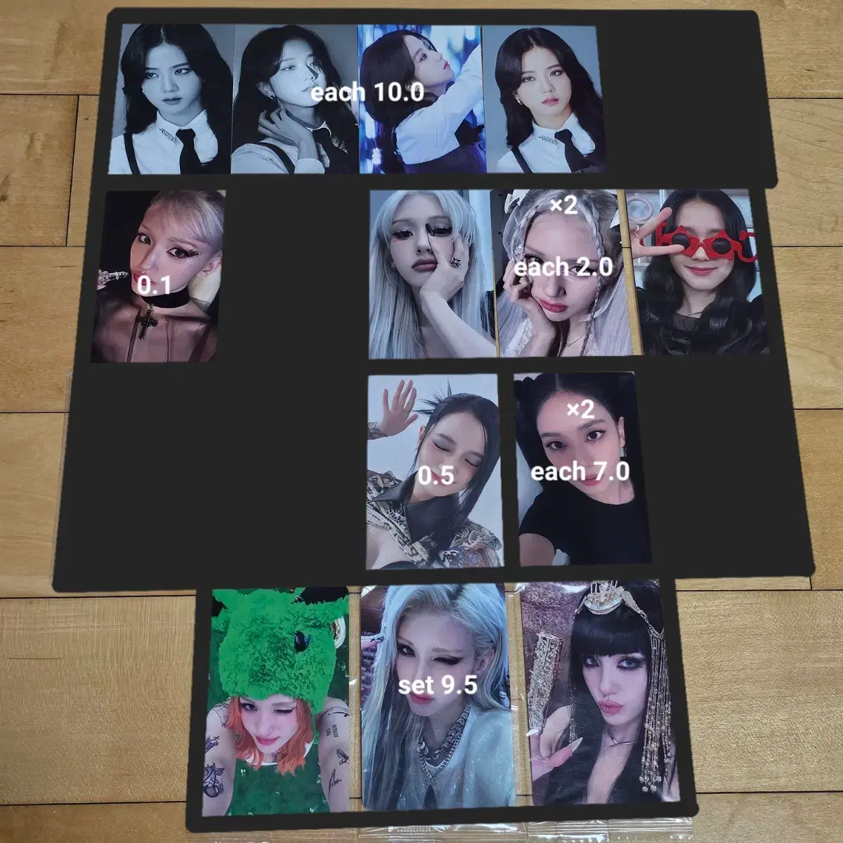 블랙핑크 블핑 지수 제니 로제 리사 전소미 포카 포토카드 양도 판매 5