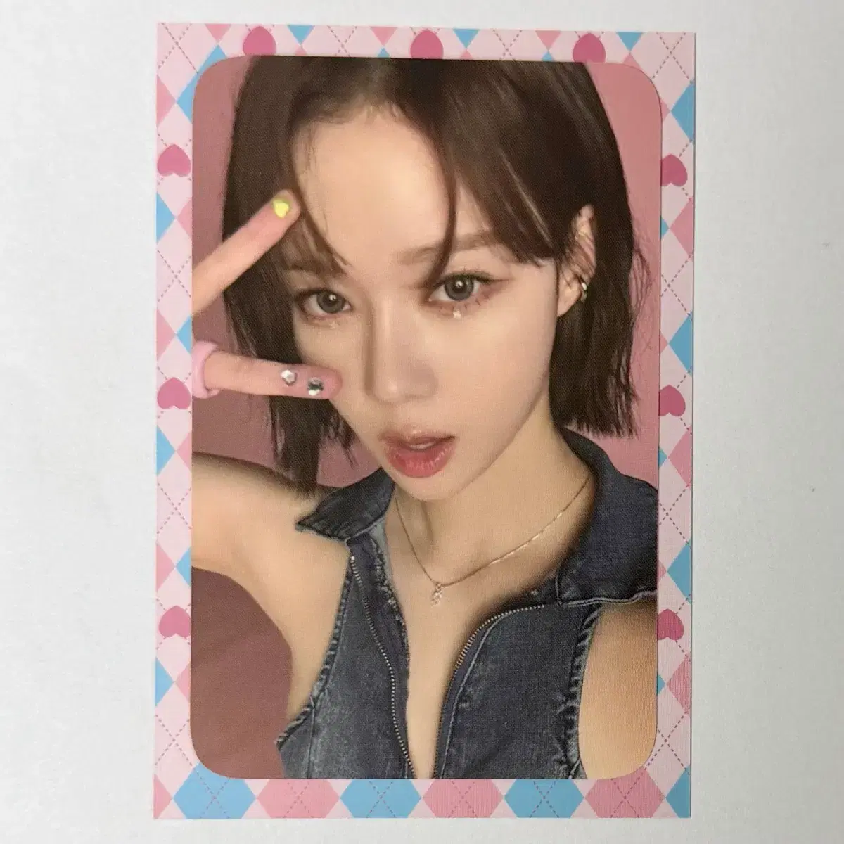 에스파 윈터 컴 투마이 일루전 팝업 포인트 스티커 엠디 포카 md
