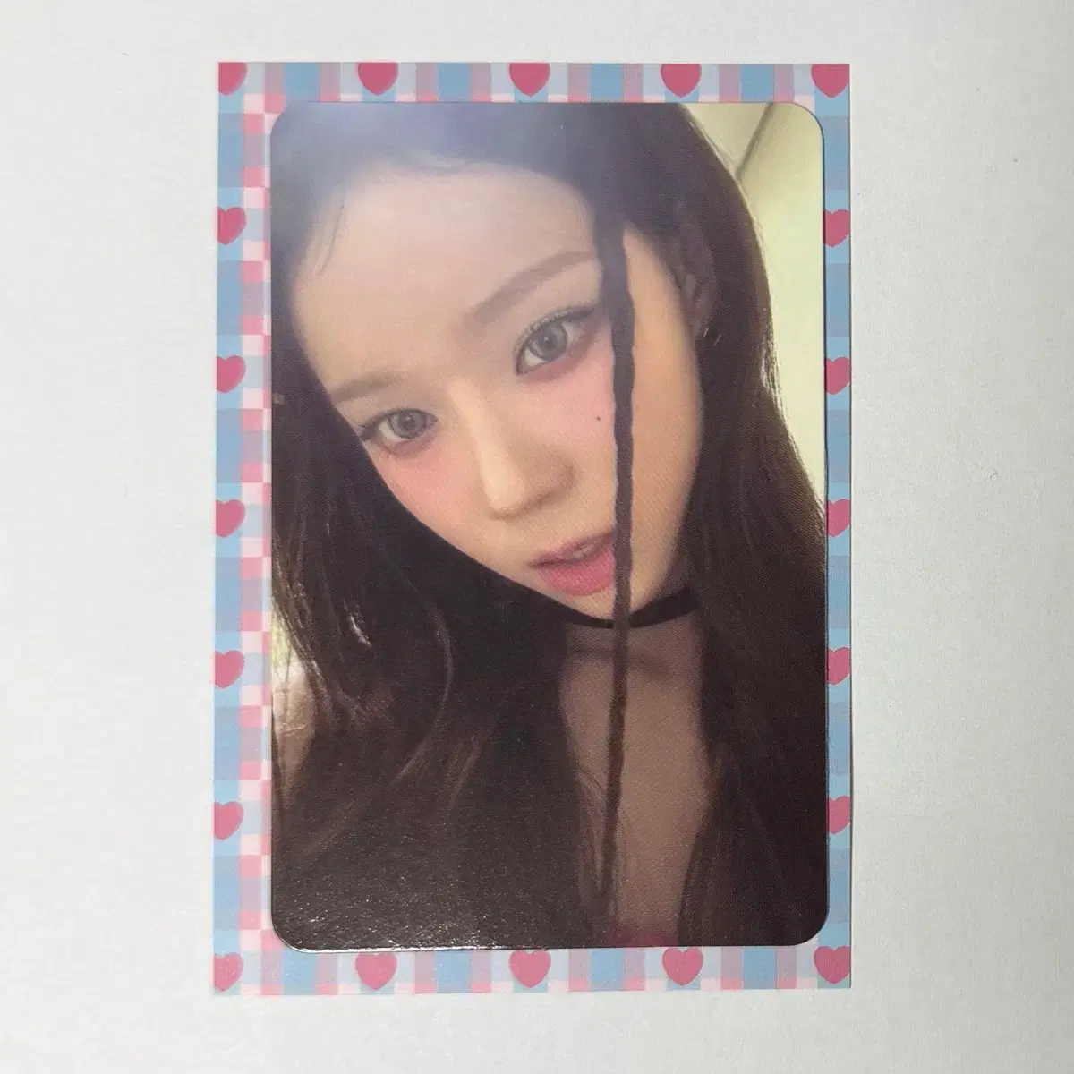 에스파 스파이시 윈터 마이월드 트레카 B 버전 포카 포토카드