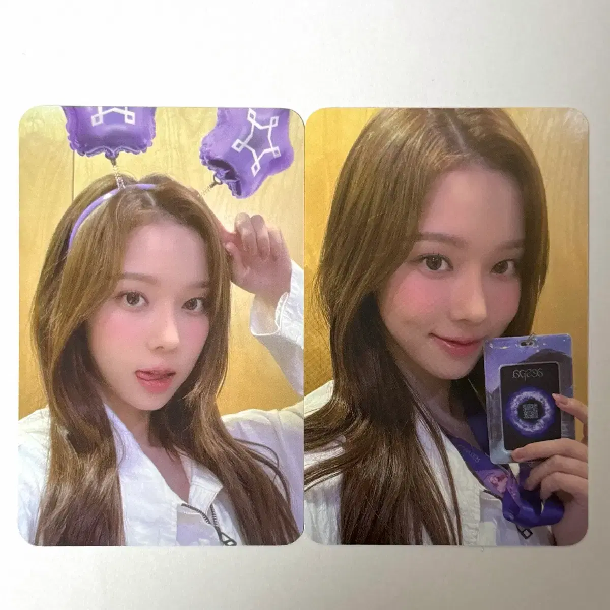 에스파 윈터 포카 smtown season1 에버랜드