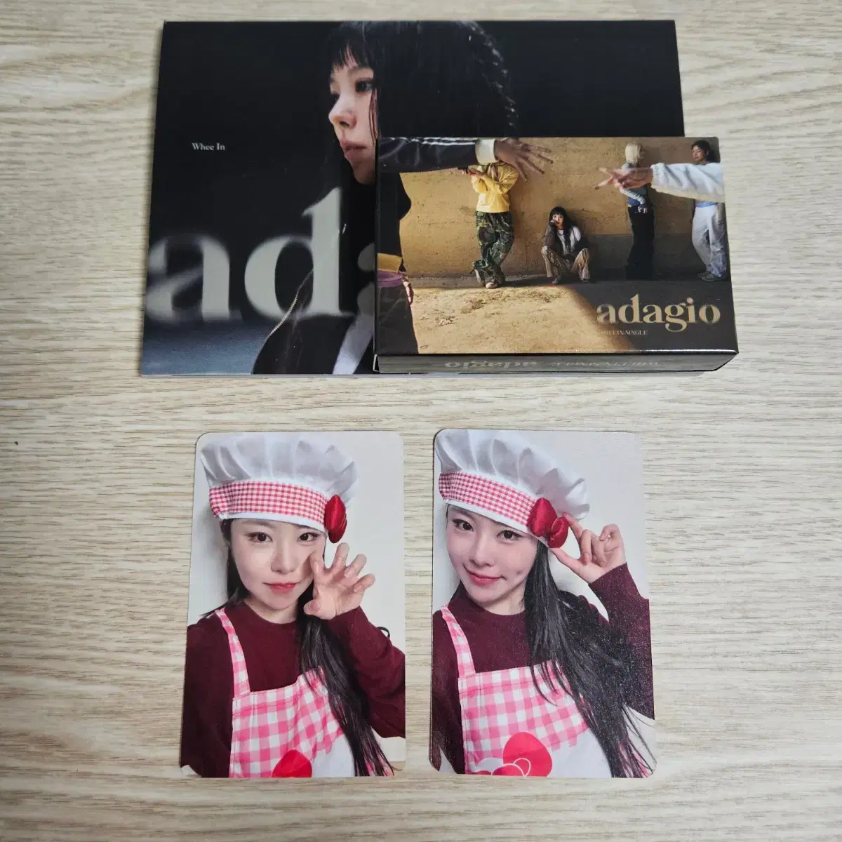 마마무 휘인 애플뮤직럭드 셰프포카 + 아다지오 adagio 개봉앨범