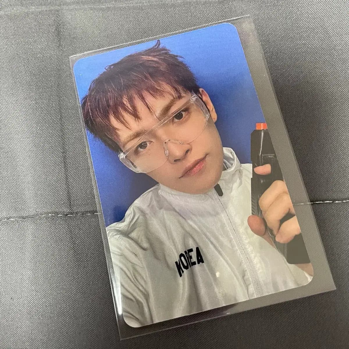 에이티즈 홍중 정조준 애플뮤직 미공포 특전 포카 1