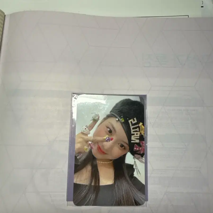 엔믹스 지우 포카