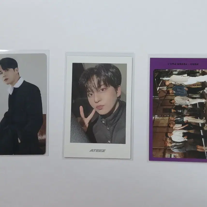 에이티즈 탈덕 처분 민기 우영 종호 포카 미공포개봉앨범 일본 앨범 2